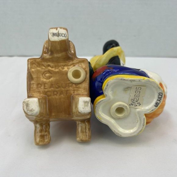 Homegrown Mickey Salt & Pepper Set Thanksgiving Fall Harvest Rare Treasure Craft - Picture 6 of 6